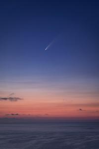 西澤1夕暮れの彗星